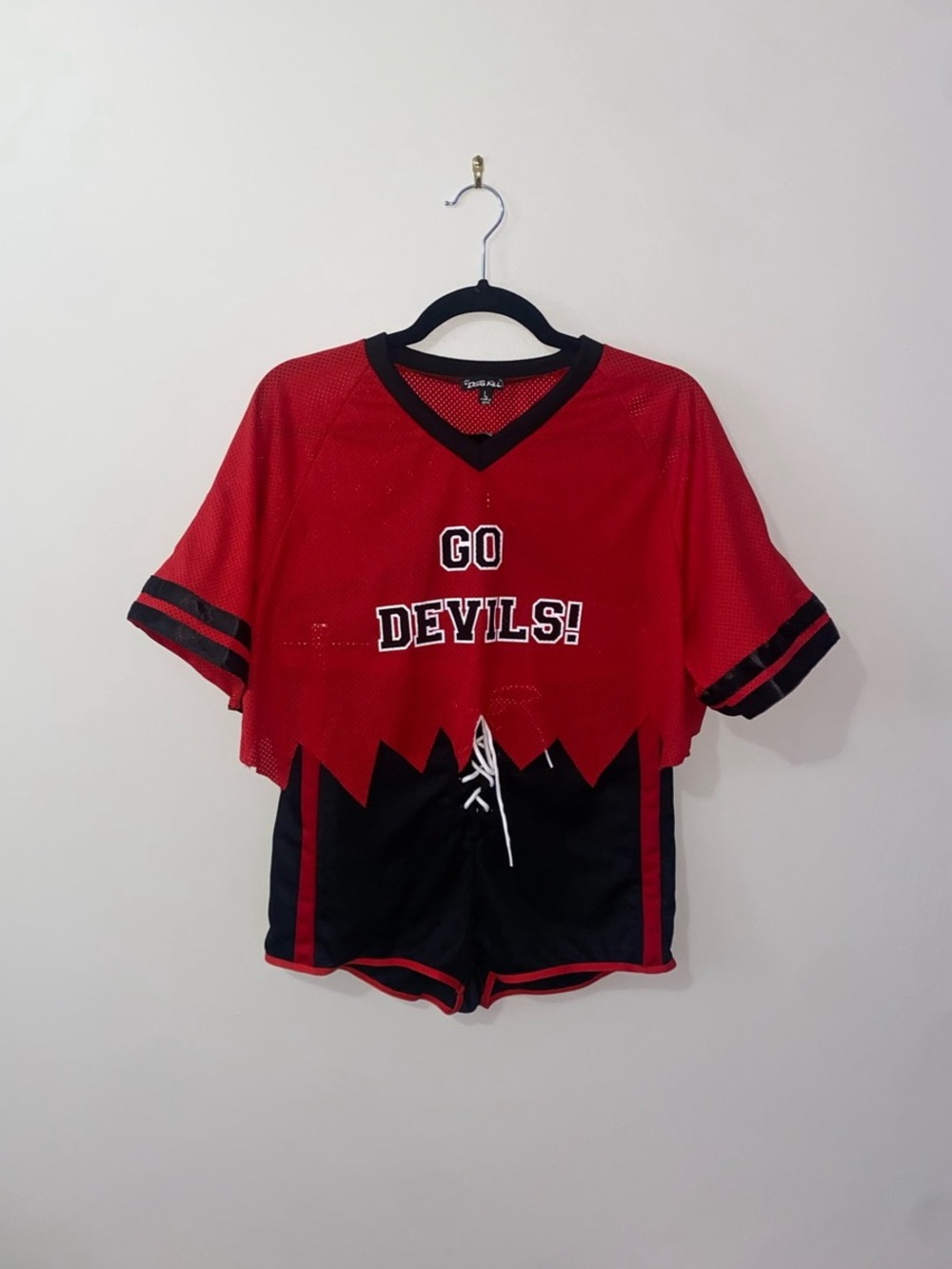 Doll’s Kill NWOT Devil’s Play 3-PC Halloween Costume Set - Goth, Emo, Alt